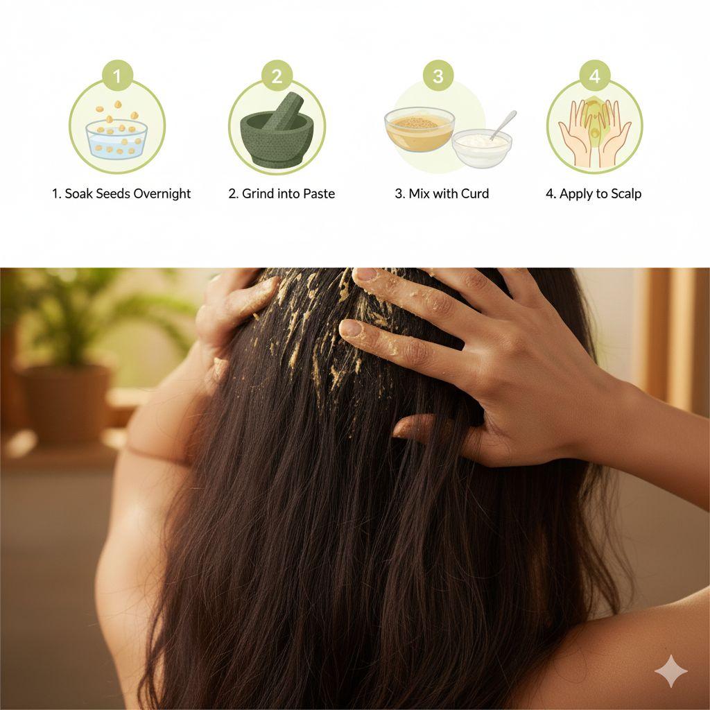 Dandruff treatment at home